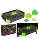 Παιχνίδι Επιτραπέζιο Air Hockey Φοσφωριζέ Πλαστικό 9.5x31x8.7cm