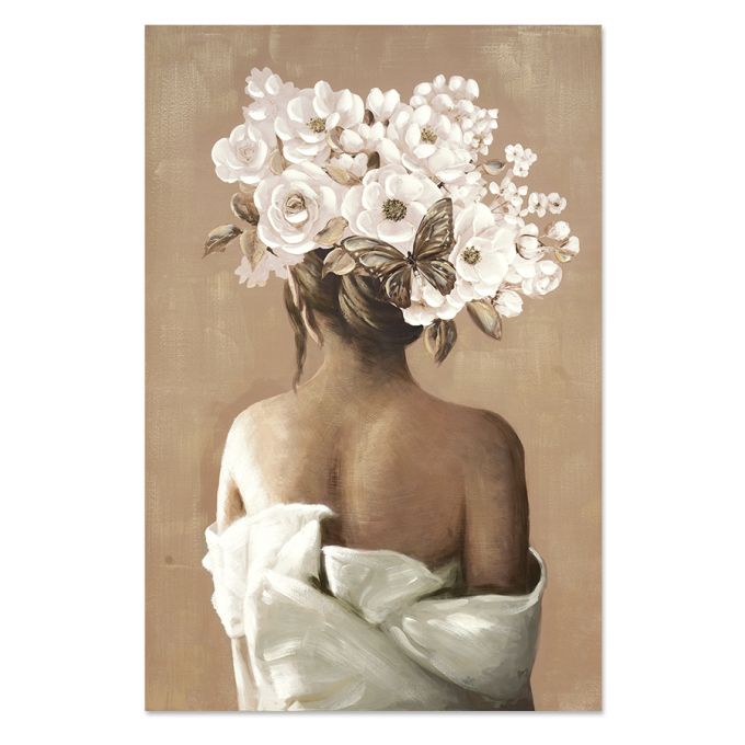 Πίνακας ArteLibre "Γυναικεία Φιγούρα" Καμβάς 80x100x3cm