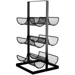 Ράφι κρασιού Μεταλλικό Μαύρο 23X23X48Cm 23X23X48Cm