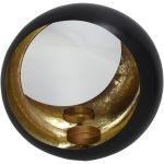 Καθρέπτης ArteLibre Μαύρο Μέταλλο 29x13x27cm