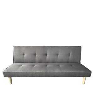 Καναπές Κρεβάτι Τριθέσιος ArteLibre MARILINA Γκρι Ύφασμα 181x86x75cm