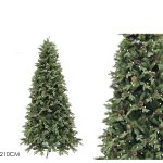 Χριστουγεννιάτικο Δέντρο PP+PE+PVC Με 300 LED 210cm