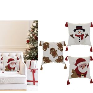 Χριστουγεννιάτικο Μαξιλάρι 40x40x10cm Σε 3 Σχέδια