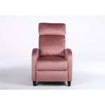 Πολυθρόνα Ανακλινόμενη ArteLibre ATRIA Σάπιο Μήλο Βελούδο 67.5x90x104cm