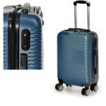 Βαλίτσα Καμπίνας Πετρόλ Πλαστικό 44x26x65cm