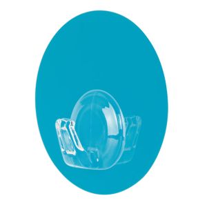 Γάντζος Στατικός Αυτοκόλλητo Μπλε 68mm