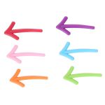 Μαγνητάκια Σημειώσεων Βέλος 6Τμχ Πολύχρωμα