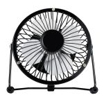 Επιτραπέζιος Ανεμιστήρας USB Μαύρο 13cm LIFETIME AIR