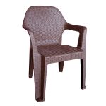 Καρέκλα Κήπου ArteLibre POLO Καφέ Πλαστικό 60x47x85cm