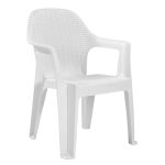 Καρέκλα Κήπου ArteLibre ORG Λευκό Πλαστικό 60x50x80xcm