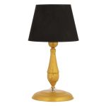 Φωτιστικό Επιτραπέζιο ArteLibre MAR Χρυσό Μέταλλο 20x48cm