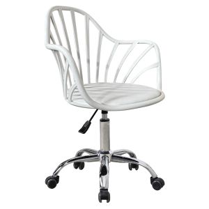 Καρέκλα Γραφείου ArteLibre SRI-LANKA Λευκό PP/PU 56.5x55.5x83cm