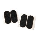 Επιφάνειες Power Hook+Loop Αυτοκόλλητο Μαύρο 50x20mm 2Σετ
