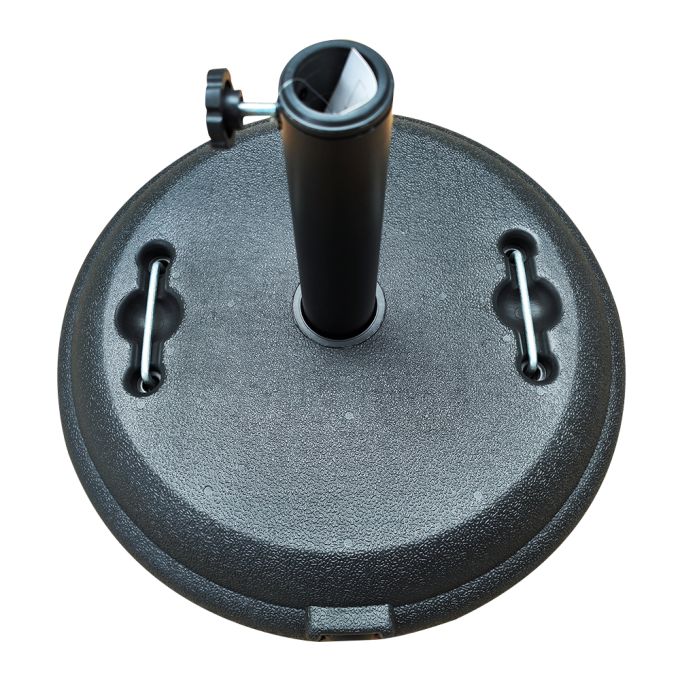 Βάση Ομπρέλας ArteLibre KODIAK 22kg Μαύρο Τσιμέντο/Πλαστικό 46.5x33cm