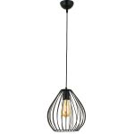 Φωτιστικό Κρεμαστό ArteLibre MON Μαύρο Μέταλλο 25x85cm