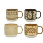 Κούπα 41cl Ethnic Σχέδιο Κεραμικό Φ8.5x11cm Σε 4 Σχέδια