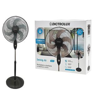 Ανεμιστήρας Ορθοστάτης Μαύρο Μέταλλο 140cm 75W
