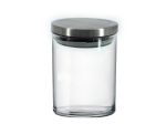 Δοχείο Με Μεταλλικό Πώμα Διάφανο Γυαλί 800ml