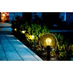 Φανάρι Κήπου LED Μπάλα 2 Σε 1 IP44 Φ18x33cm GRUNDIG