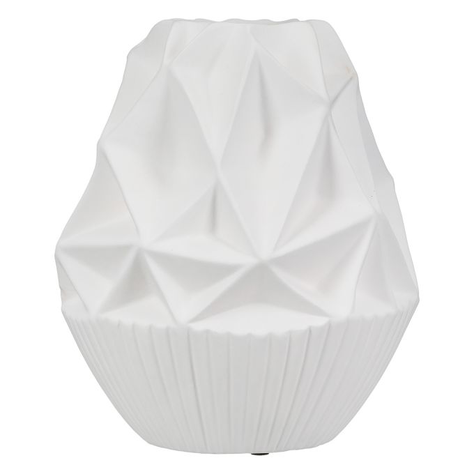 Βάζο Κεραμικό Λευκό D21X25Cm D21X25Cm