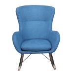 Πολυθρόνα ArteLibre Melvin Μπλε 77x106x95cm