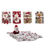 Παιδική Κουβέρτα Με Χριστουγεννιάτικη Διακόσμηση Και Λούτρινο 75x100cm Σε 4 Σχέδια