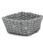 Καλάθι Τετράγωνο Γκρι 20x20x10cm