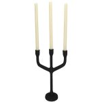 Κηροπήγιο ArteLibre Μαύρο Αλουμίνιο 23.5x10x28.5cm