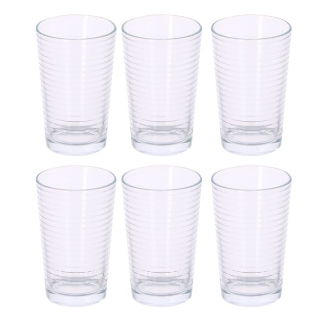 Ποτήρια Ποτού 220ml Γυάλινα 6Τμχ ALPINA