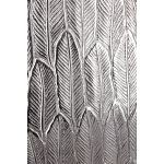 Βάζο ArteLibre Φτερά Ασημί Αλουμίνιο 6x16x26.5cm