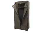 Ντουλάπα Ρούχων Taupe Ύφασμα 75x45x160cm