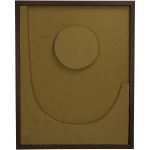 Διακοσμητικό Τοίχου ArteLibre Πράσινο Χαρτί 40x3x50cm