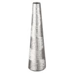 Βάζο ArteLibre Ασημί Αλουμίνιο 10x10x38cm