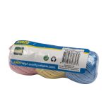 Σχοινί 2mm 3x50m Σε 3 Χρώματα KINZO