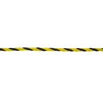 PP Σχοινί FILM Μαύρο/Κίτρινο 10mm 25m
