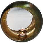 Καθρέπτης ArteLibre Πράσινο Μέταλλο 29x13x27cm