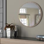 Καθρέπτης Τοίχου ArteLibre MAKUR Cordoba Μοριοσανίδα/Γυαλί 60x60cm