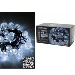 48 LED Εσωτ. & Εξωτ. Χώρου Με 8 Προγράμματα Και Μετασχηματιστή Ψυχρό Λευκό Φως Πράσινο Καλώδιο Μη Επεκτεινόμενο Μπαταρία