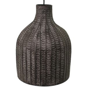 Φωτιστικό Κρεμαστό ArteLibre Μαύρο Μέταλλο 28.5x28.5x37cm