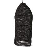 Καπέλο Φωτιστικού ArteLibre Μαύρο Χαρτί 35x35x80cm