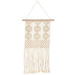Διακοσμητικό Κρεμαστό ArteLibre Μακραμέ Μπεζ Ύφασμα 30x75cm