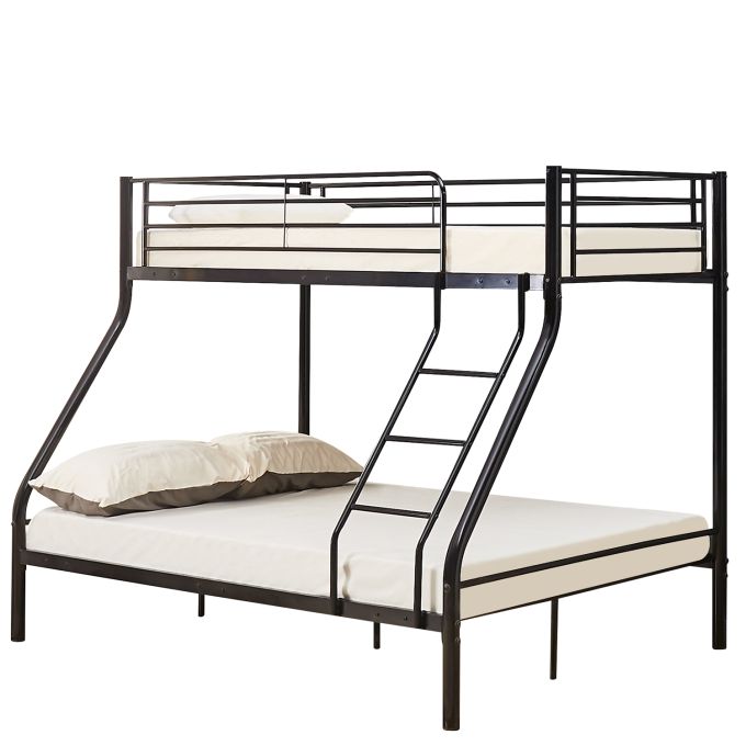 Κουκέτα ArteLibre OSAGE Μαύρο Για Στρώματα 90x190+140x190