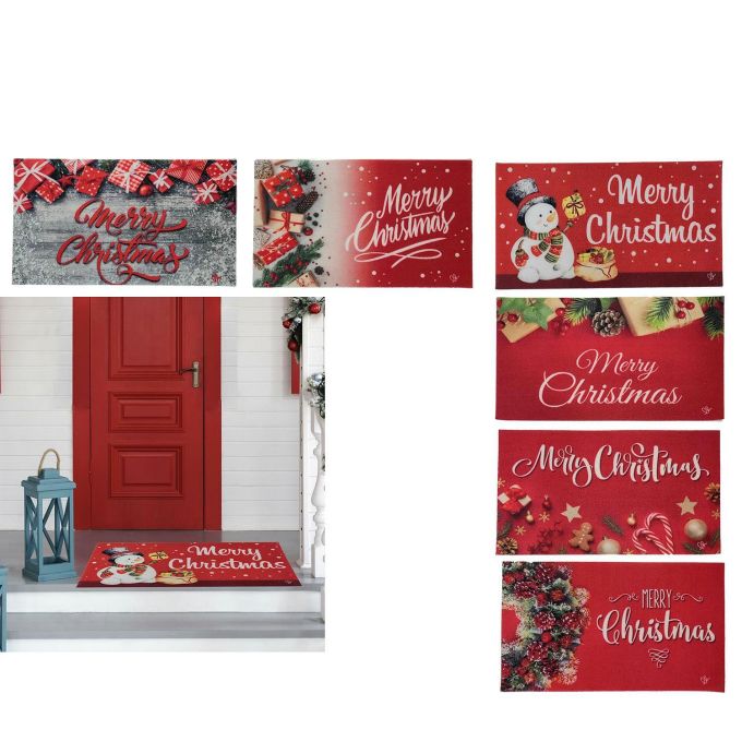 Πατάκι Με Χριστουγεννιάτικη Διακόσμηση 40x70cm Σε 6 Σχέδια