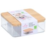 Κουτί Αποθήκευσης με Καθρέφτη Μπαμπού