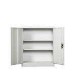 Ντουλάπι ArteLibre DUILIN Ανοιχτό Γκρι Μέταλλο 90x40x90cm