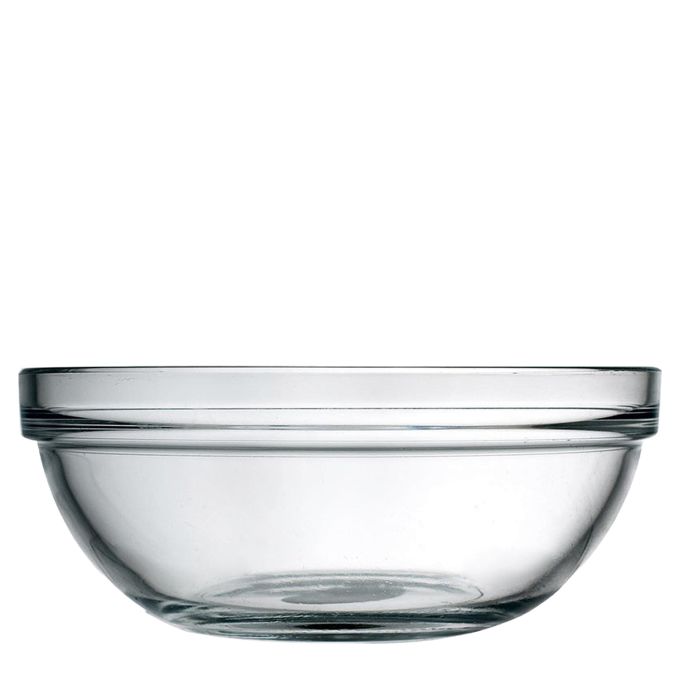 Μπολ Διάφανο Γυαλί Φ23cm