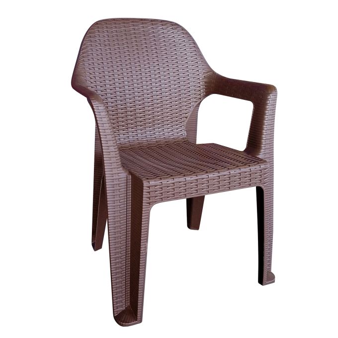 Καρέκλα Κήπου ArteLibre POLO Καφέ Πλαστικό 60x47x85cm