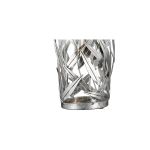 Κηροπήγιο ArteLibre Φυλλωσιά Αντικέ Ασημί Μέταλλο 43cm