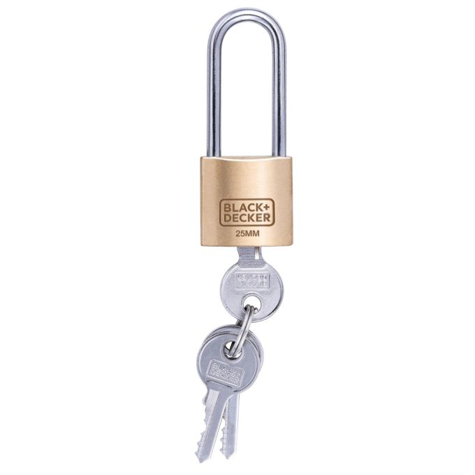 Λουκέτο 25mm Μεγάλο Στεφάνι BLACK+DECKER