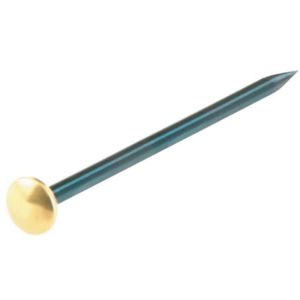 Καρφιά 20x30 Μπλε/Σκληροπ Φαρδύ Κεφάλι Ορείχαλκος 11Τμχ